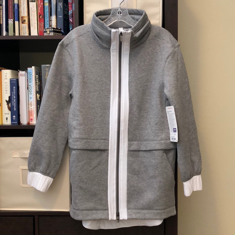 NWT Lululemon light as warmth jacket sweatshirt 6